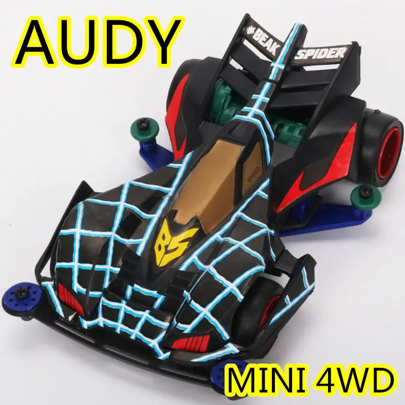 Мини 4WD клюв паук сборка электрическая модель автомобиля Raider Багги наборы 4WD гоночные автомобили развивающие игрушки детские подарки