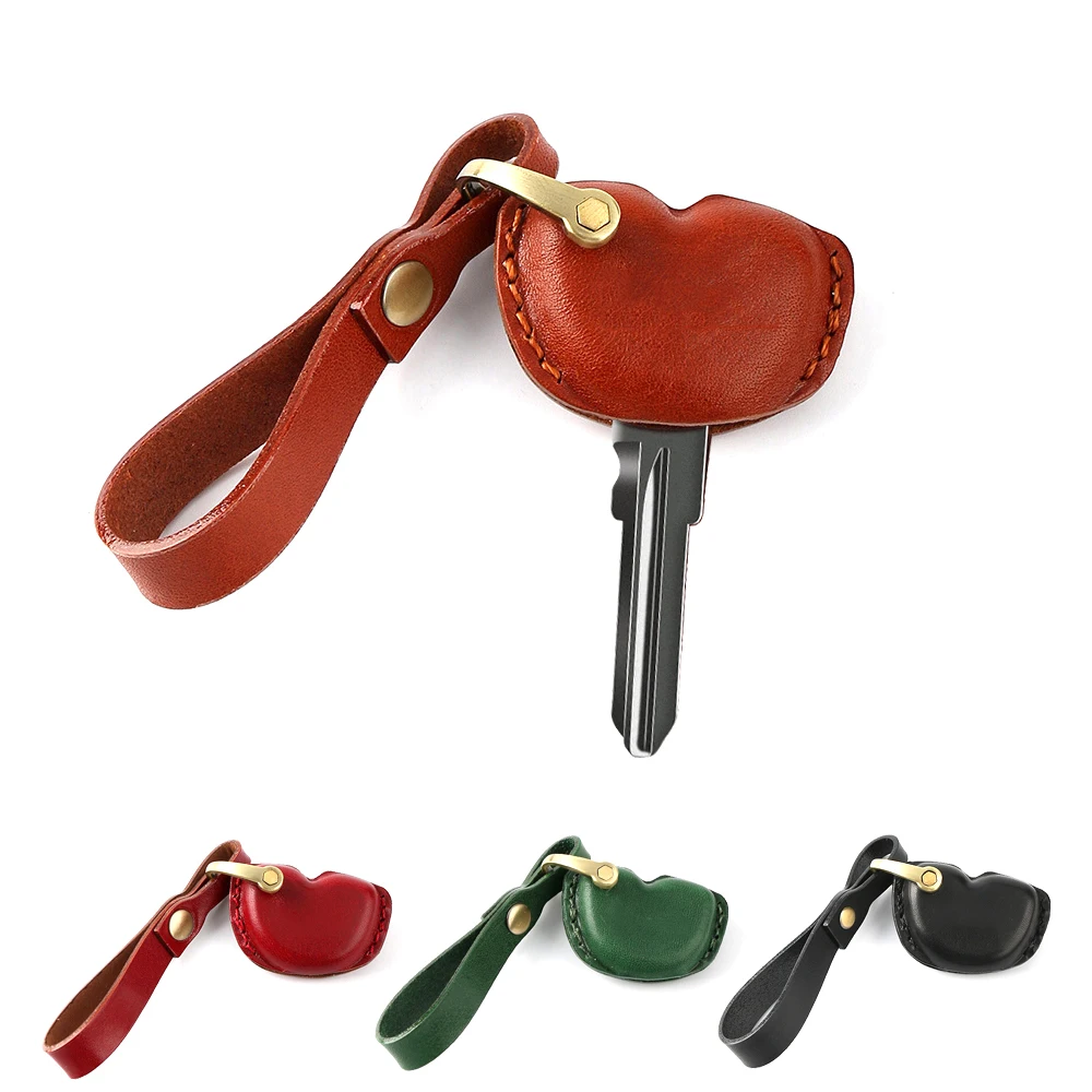 

Motorcycle Key Genuine Leather Case Fob Cove For Vespa GTS300 946 LX150 Fly 125 150 RA1 3vte Gts 200 300 Motorcycle Keychains