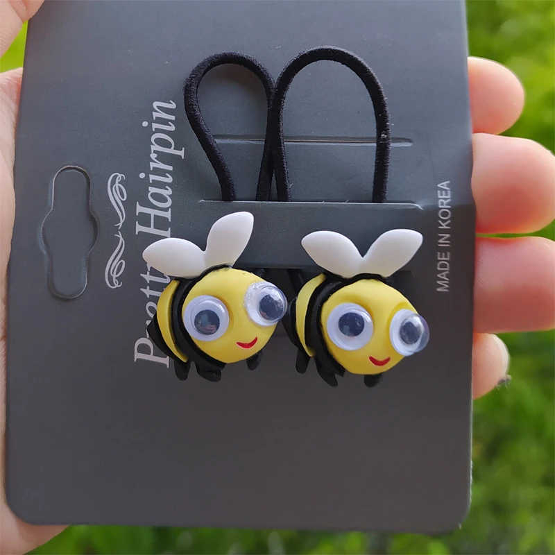 2 шт. новый милый глаз панда пчела принцесса мультфильм головной убор Дети