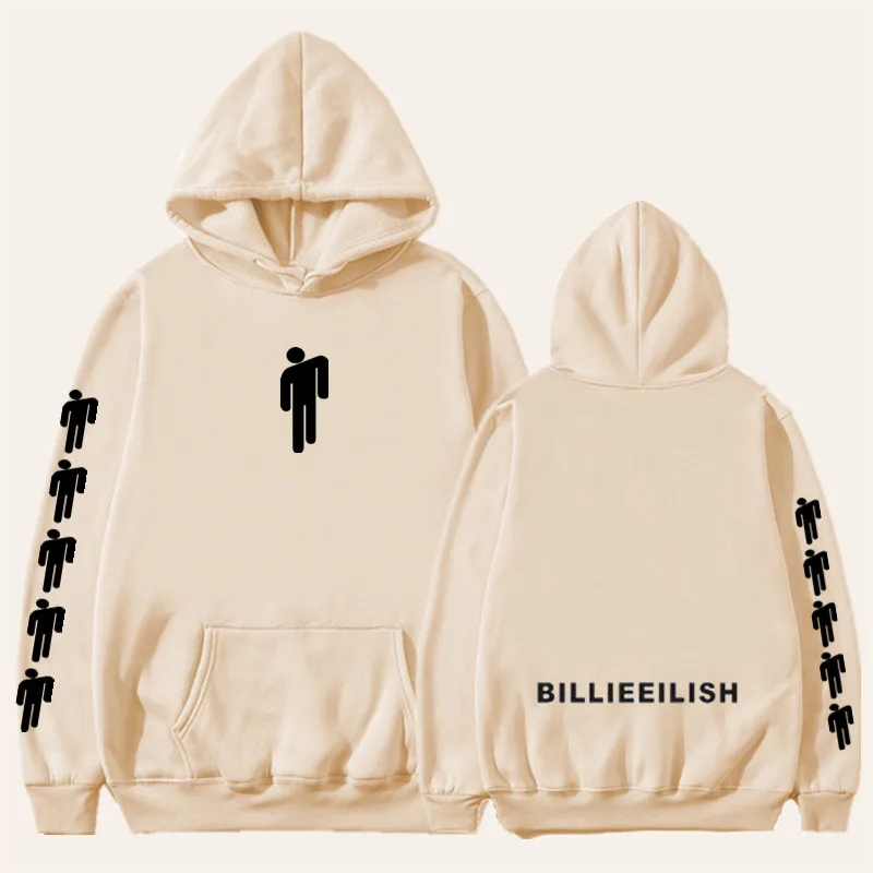 Новинка года, толстовка с капюшоном Billie Eilish, модные толстовки с принтом для женщин и мужчин, толстовки с длинными рукавами, лидер продаж, Повседневная Уличная одежда Sudadera Hombre
