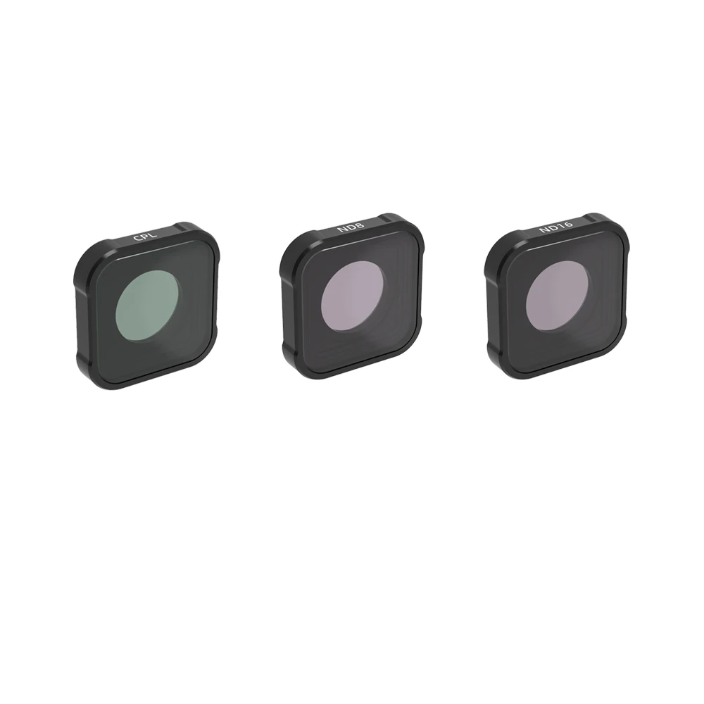 UV CPL ND4 ND8 ND16 ND32 ND64 ночной красный макрофильтр пурпурная звезда для Gopro Hero 10 9 черный