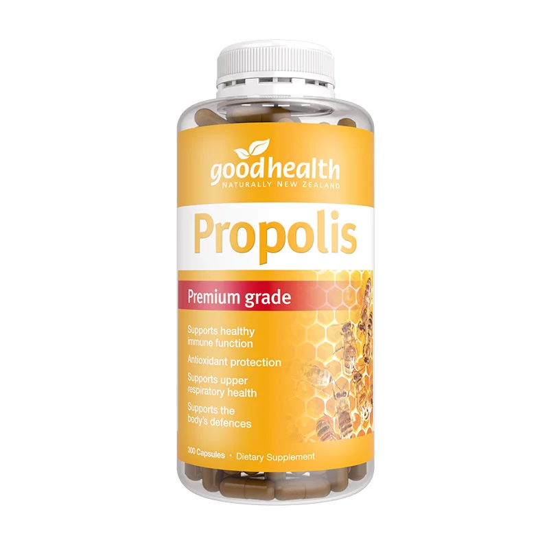 Good Health Natural Propolis Capsules 300 Capsules/Bottle Free Shipping