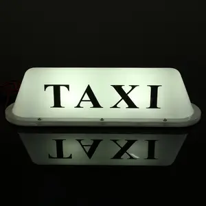 Taxi Zeichen Cab Dach Top Topper Auto Magnetische Zeichen Lampe