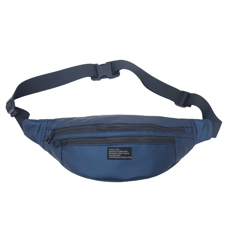 

Bags Trend Hip Hop Unisex Chest Street Style Waist Bag Nylon Banana Bag Crossbody Pouch Men Belt Pack Travel Phone Pouch