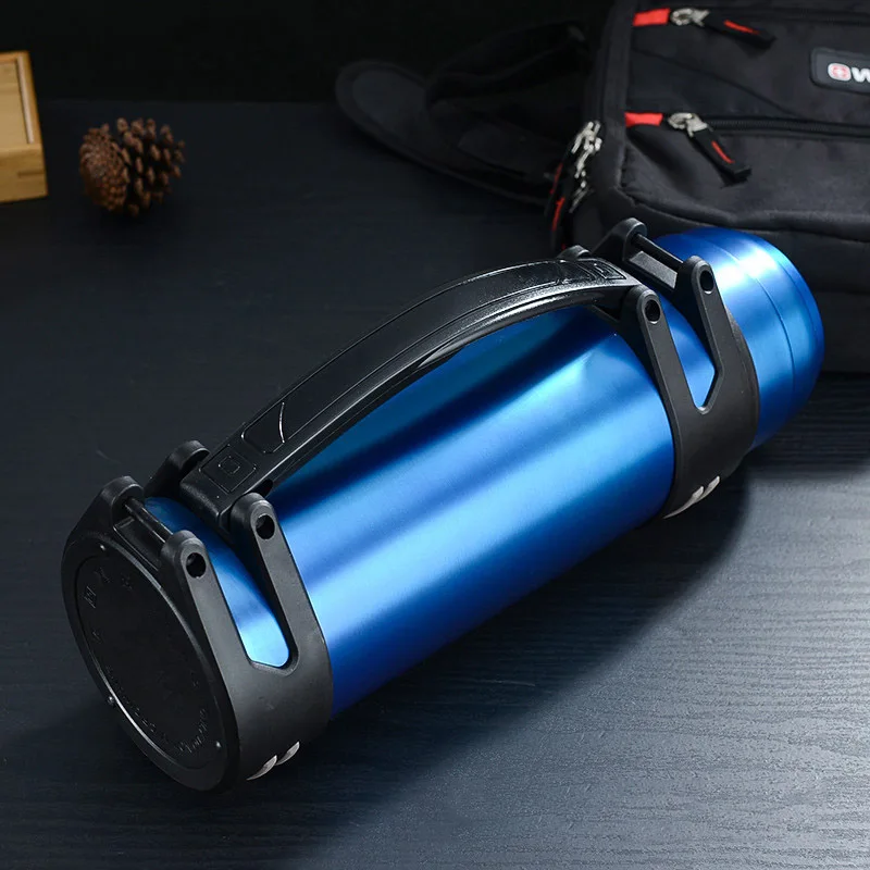 Термос дорожный из нержавеющей стали термос объемом л/2 л фляжка бутылка для воды