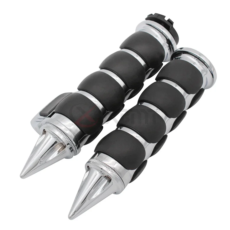 1 &quot25 мм или 7/8&quot 22 резиновые ручки для Harley Honda Kawasaki Suzuki Yamaha велосипеды крейсер