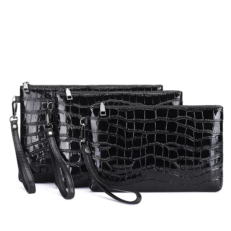 New Design Men's Day Clutch Soft Envelop Bag Big Capacity Handbag Messenger Bag Male Travel Bag iPad Case