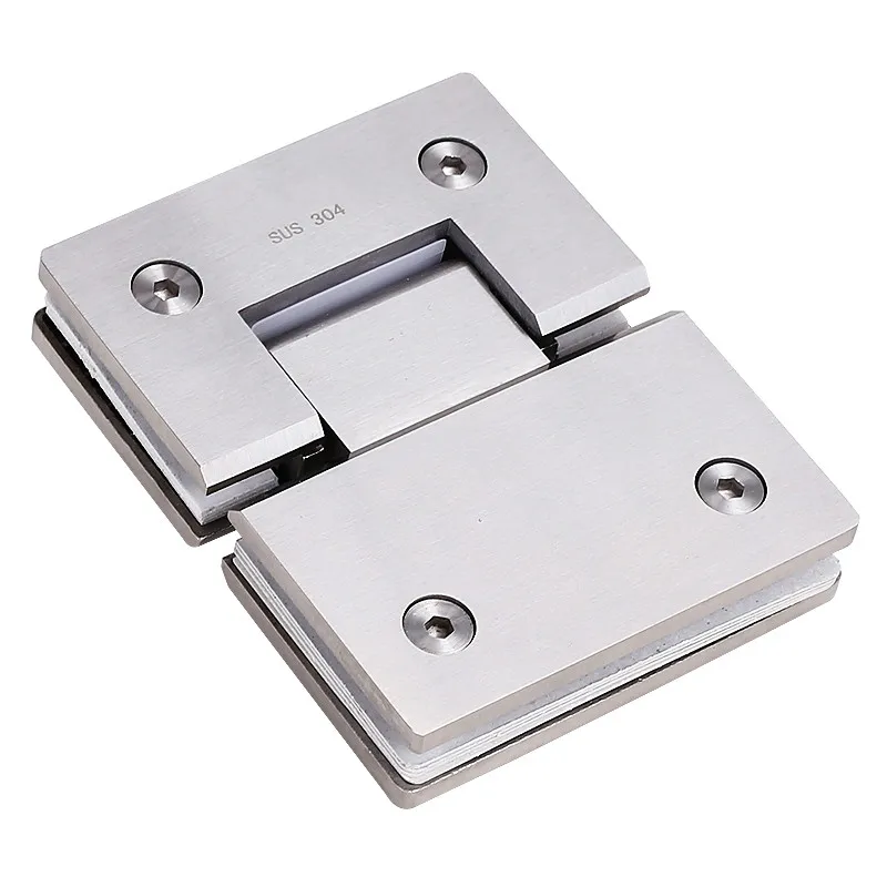 304 нержавеющая сталь ванная комната стеклянный зажим фиксированный шарнир