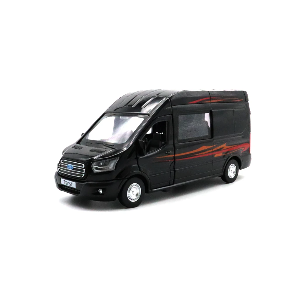 1/35 г. Ford Transit Van грузовые внедорожники для детей звук заднего вида |