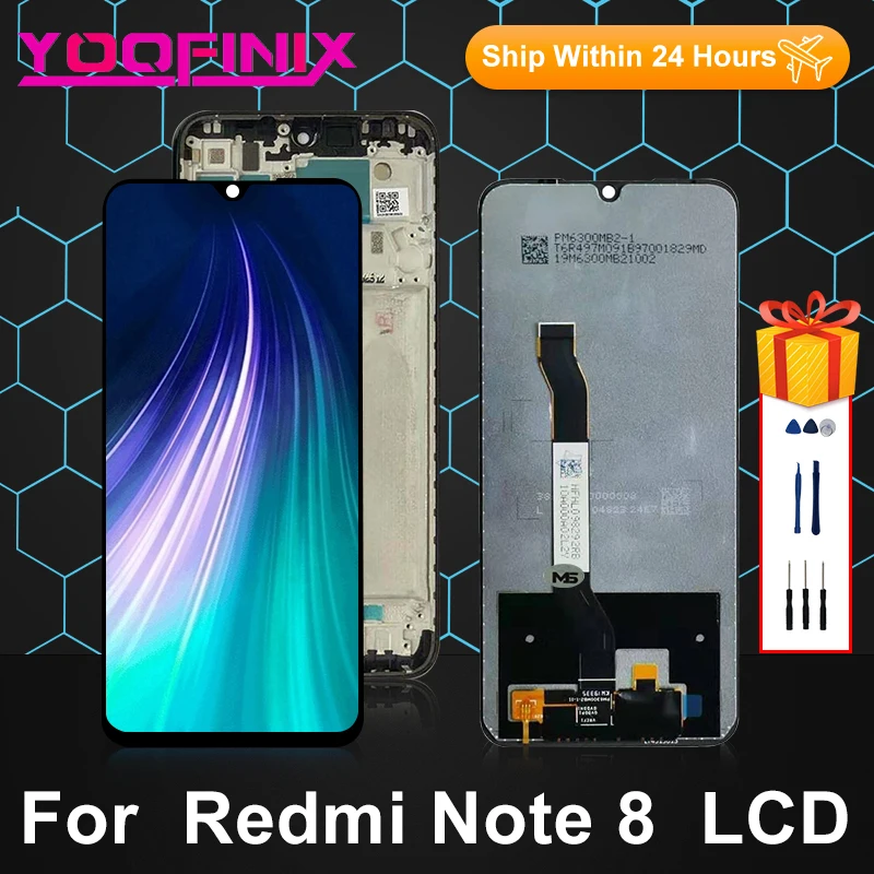 

6.3" Original For Xiaomi Redmi Note 8 LCD Touch Screen Digitizer Replacement Parts For Redmi Note 8 LCD Display M1908C3JH