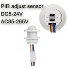 Высокочувствительный автоматический выключатель, Регулируемый переключатель режимов 110-220 В, 5-24 В