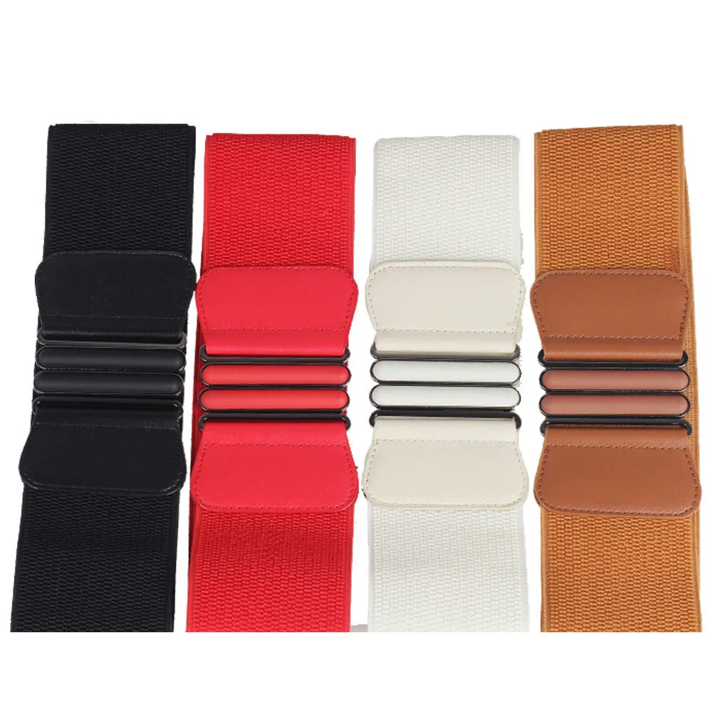 В стиле ретро Женские шорты с эластичным поясом и пряжкой винтажном Кожаные