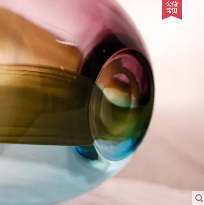 Стеклянная ваза Европейского цвета мебель для гостиной украшение ТВ шкафа