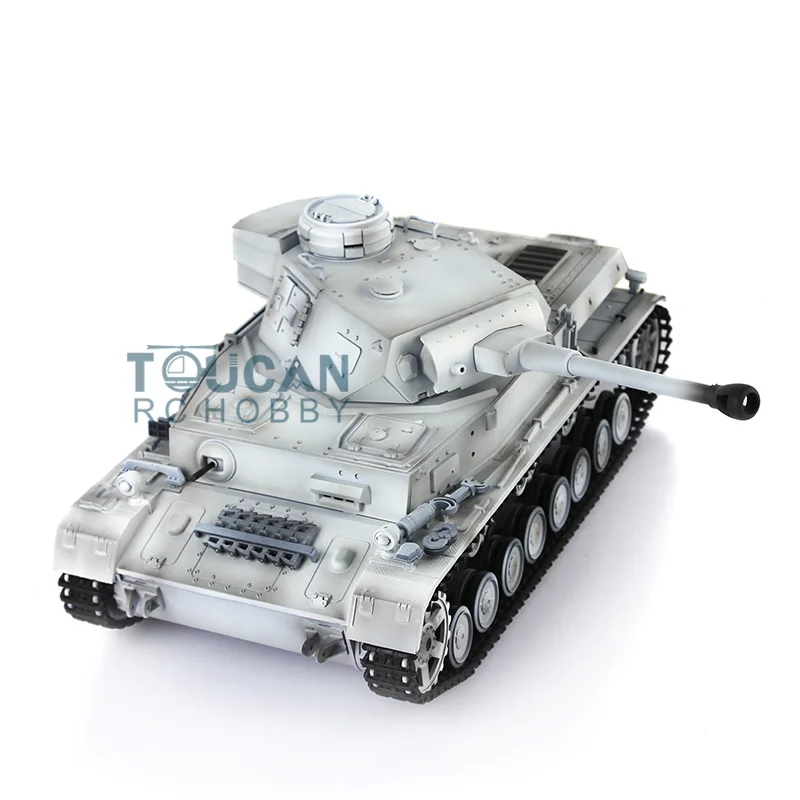 2 4G Heng Long 1/16 3859 Snow 7.0 Plastic German Panzer IV F2 RTR радиоуправляемая модель танка TH17403-SMT4 |
