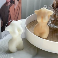 candle silicone mold 3d art wax mold male body woman candle making soap aroma mould home crafts decoration