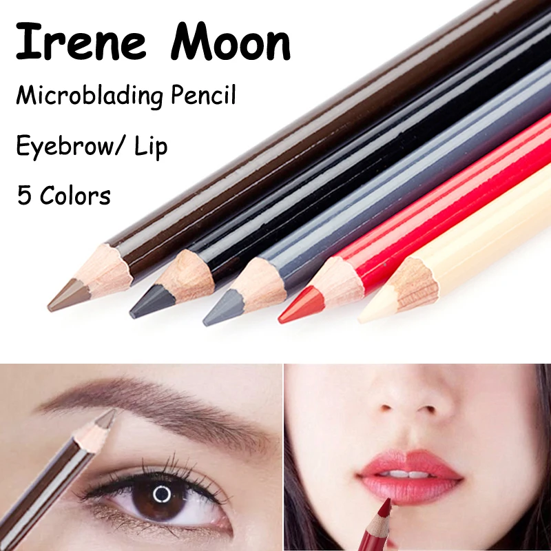 Микроблейдинг карандаш для бровей Набор перманентного макияжа линия