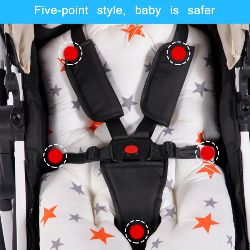 Сиденье для детской коляски коврик подушка хлопок удобный мягкий коляска