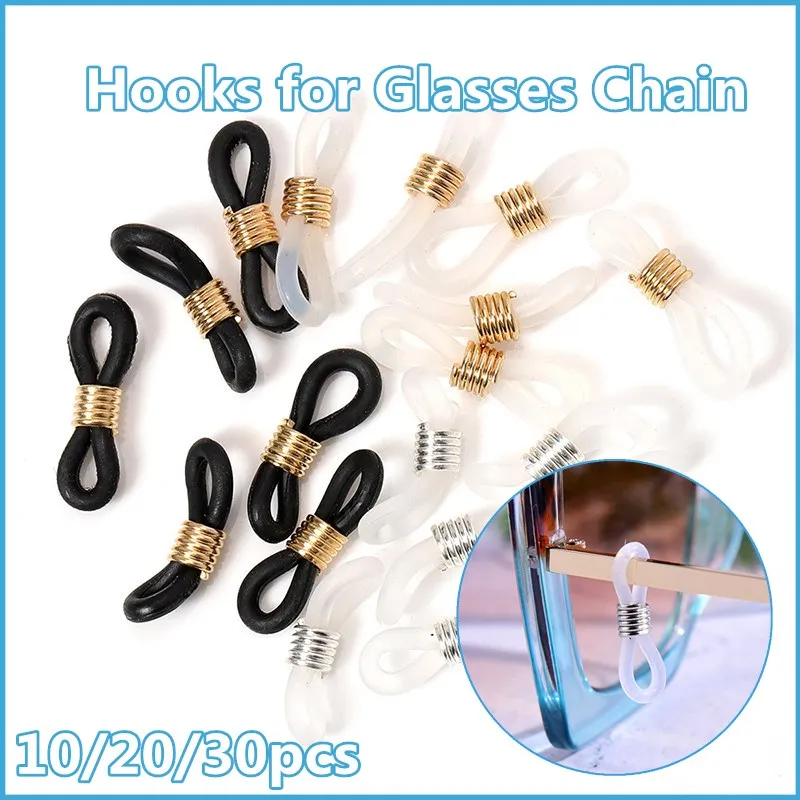 

10pcs Fashion Glasses Chains Hanging Buckles Women Face Mask Lanyard Anti Slip Women's Neck Chain for Eyeglass Sunglasses