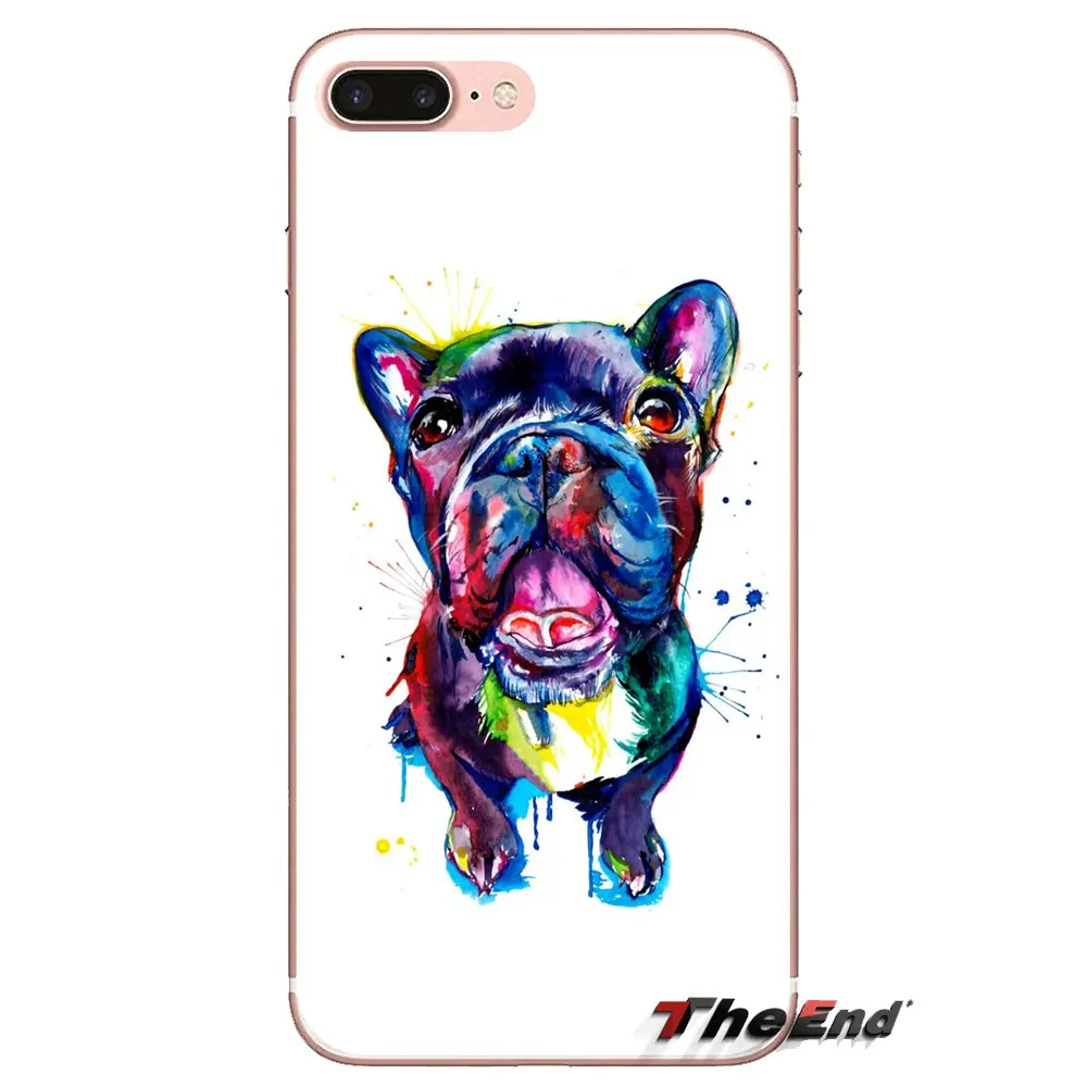 Soft Transparent Skin Case For Xiaomi Mi6 Mi 6 A1 Max Mix 2 5X 6X Redmi Note 5 5A 4X 4A A4 4 3 Plus Pro french bulldog art Funny |