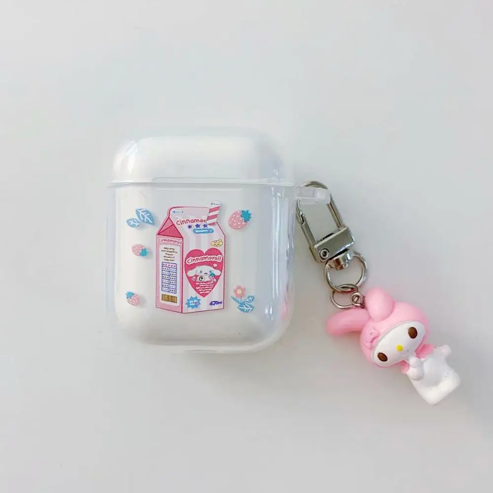 3 Мягкий силиконовый чехол для AirPods 1/2, милый мультяшный чехол для наушников s для Apple Airpods, защитный чехол - Цвет: 3