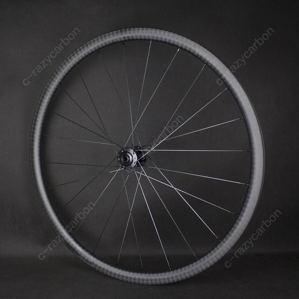 

Free Shipping 12K TubelessRoadBike 38mm Depth Carbon Wheels Disc Brake China Wheels Depth Disc Brake Center Lock 100*12/142*12