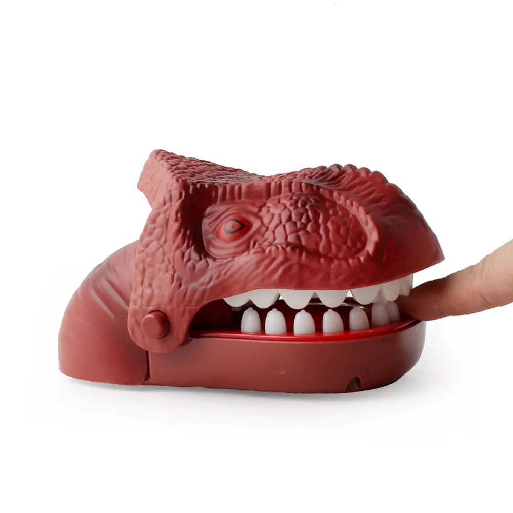 Динозавр стоматологическая игра Классические кусающие руки пальцы игрушки