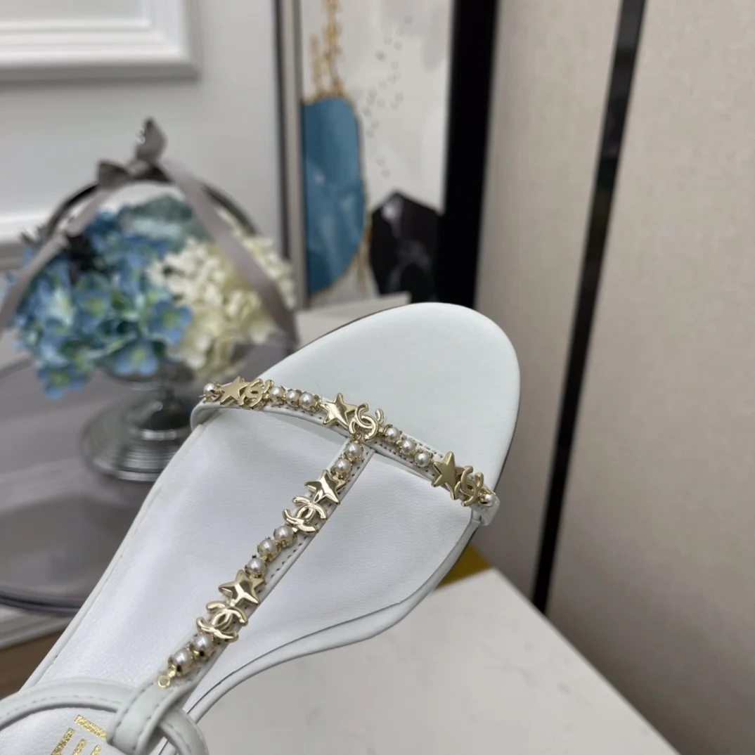 

2021 New C3 High-quality Luxury Brand-Name Designer Ladies Slippers Heel Sandals