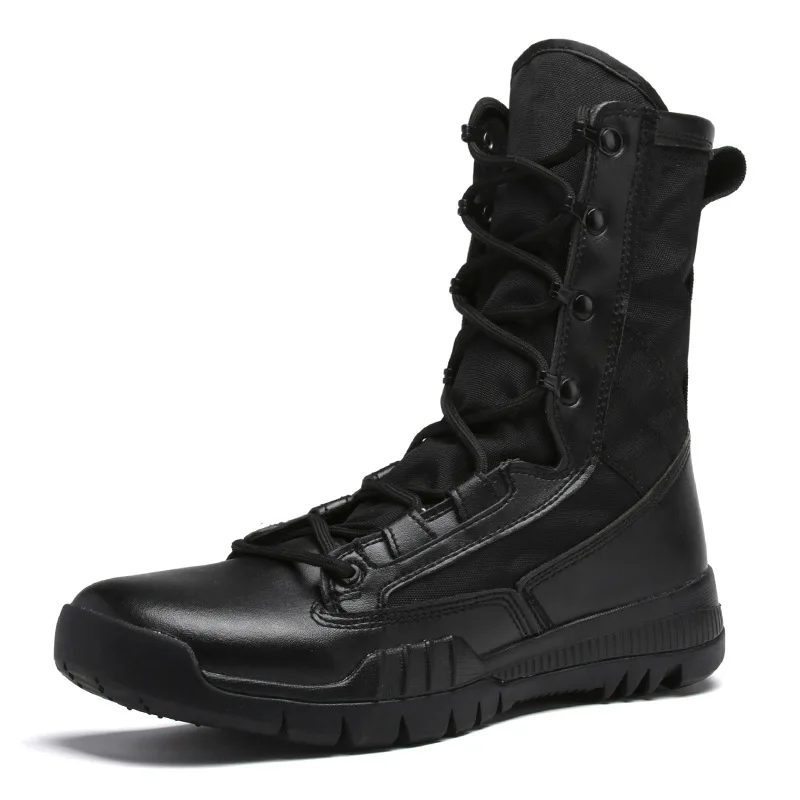 

Cool Men Sneakers Men Army Boots Hiking Sport Shoes Ankle Outdoor Boots Men's Military Desert Waterproof Work Safety Shoes