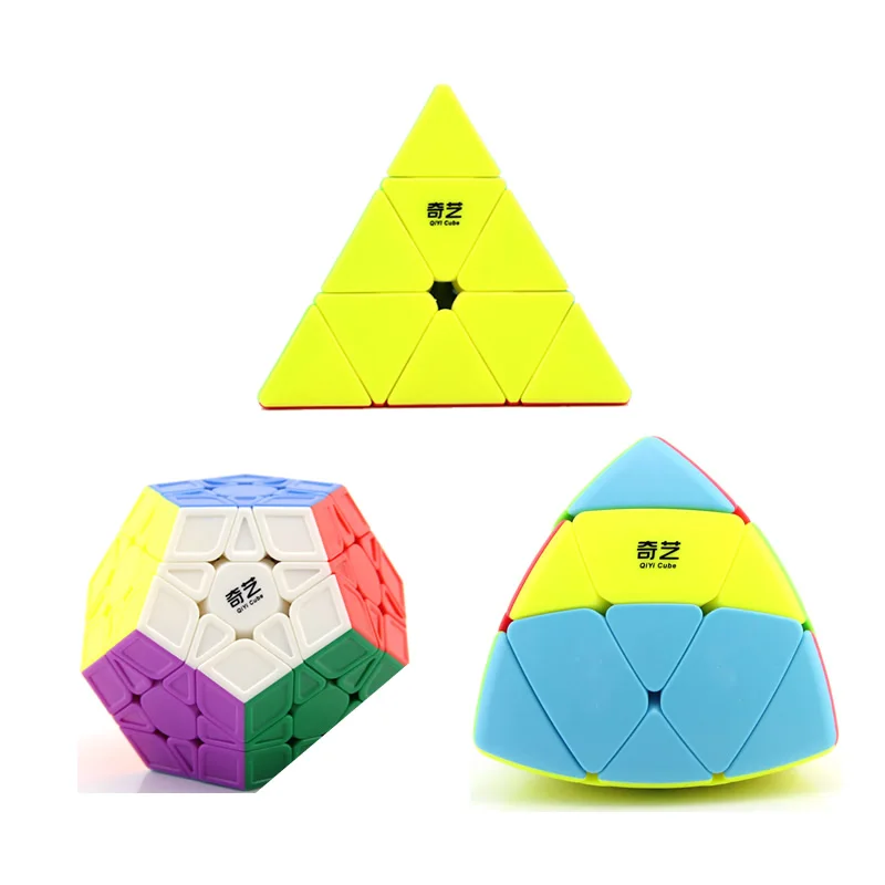 QiYi Pyraminxeds Megaminxeds SQ-1 Mastermorphix 3x3x3 магический куб, квадрат 1 Skewbes Pyramid speed Cube Пазлы игрушки подарок