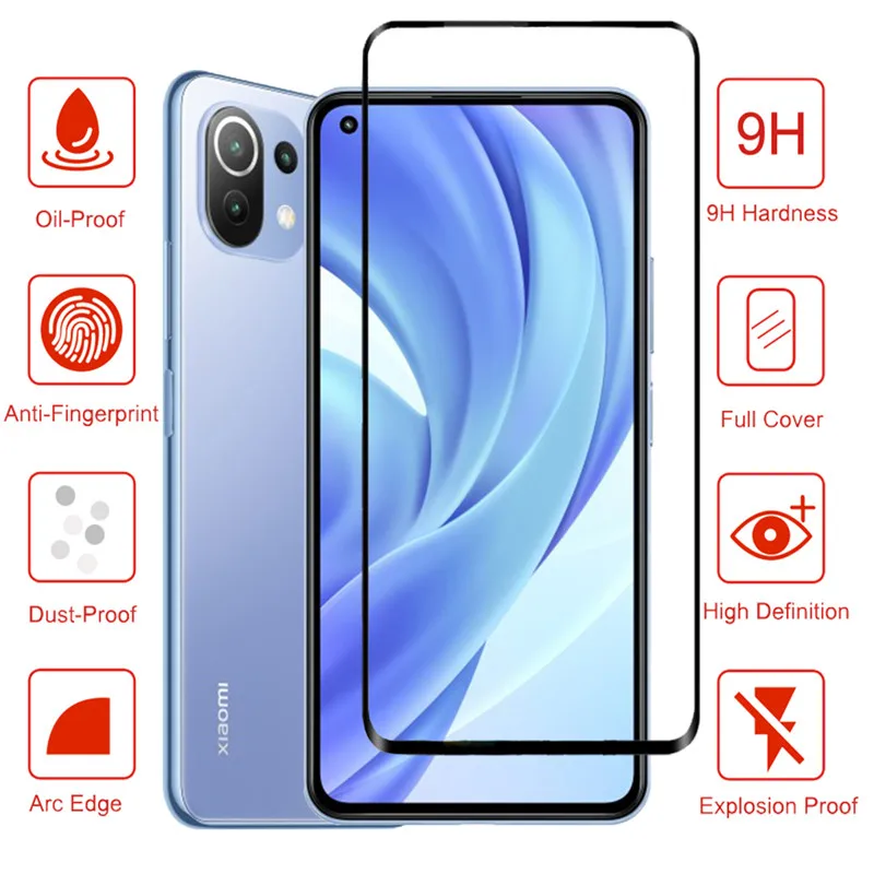 Mi 11 Lite защитное Стекло Xiaomi 5G стекло защита экрана закаленное для Mi11 Glass Xiao 10 T Pro