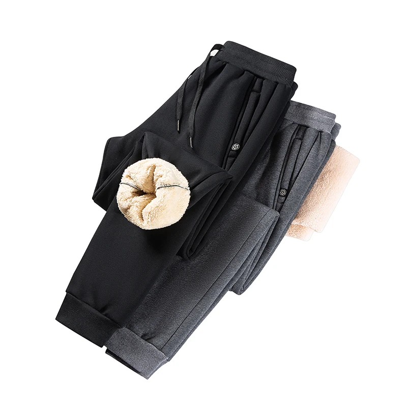 Штаны мужские зимние с меховой подкладкой флисовые тренировочные штаны 8xl |