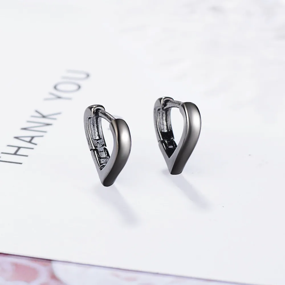 Cute Heart Shaped Earring 925 Sterling Silver Bridesmaid Ear Buckle Wholesale Price 2019 Black Friday Deal | Украшения и