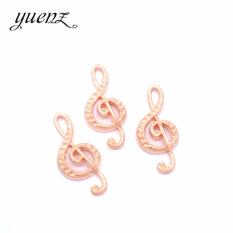 

YuenZ 20pcs Antique Silver Plated musical note Charms Pendant:DIY for bracelet necklace 22*15mm P218