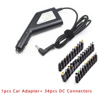 19v 4 74a 5 52 5mm notebook universal car charger 34pcs dc connectors for asus lenovo hp samsung laptops