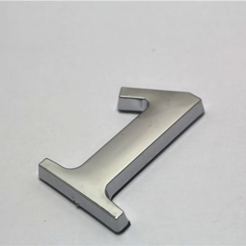 Горячая продажа 0-9 знак номер дома самоклеющиеся адрес цифра наклейка пластина