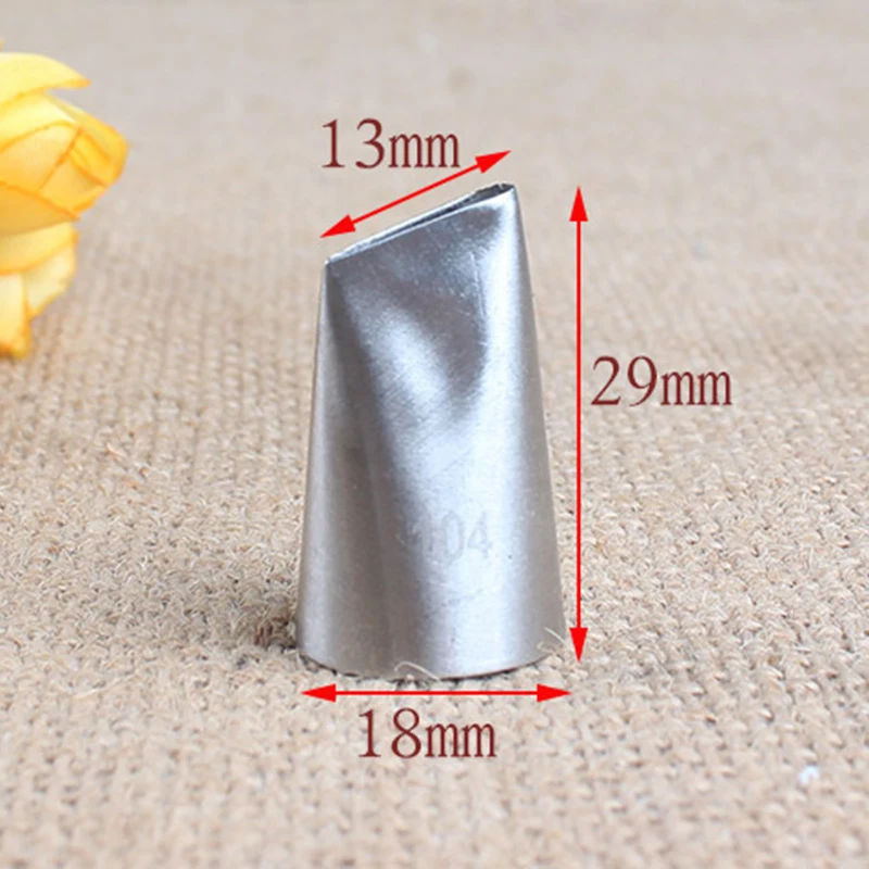 Насадки из нержавеющей стали для украшения торта лепестков розы #104 | Дом и сад