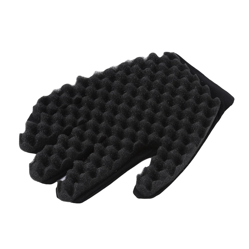 Новинка модные кудрявые перчатки губчатые пинцеты щетка для завивки волос