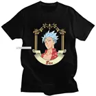 Футболка мужская хлопковая с коротким рукавом, тенниска с принтом семь смертных грехов, шикарная майка нананацу но тайзай, японская манга, аниме бан