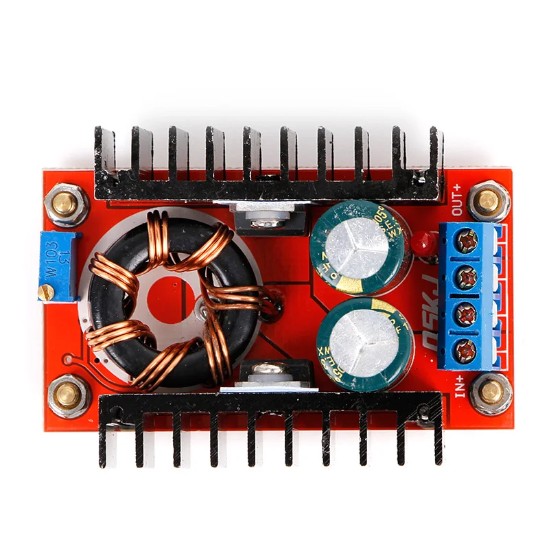 

DC-DC Boost Converter 150W 10A 10V-32V to 12V-35V Step Up Power Supply Module