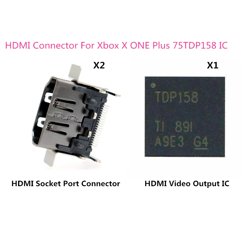 TDP158 IC Чипсет QFN40 TDP158RSBR для Xbox One X материнская плата консоль совместимому с HDMI