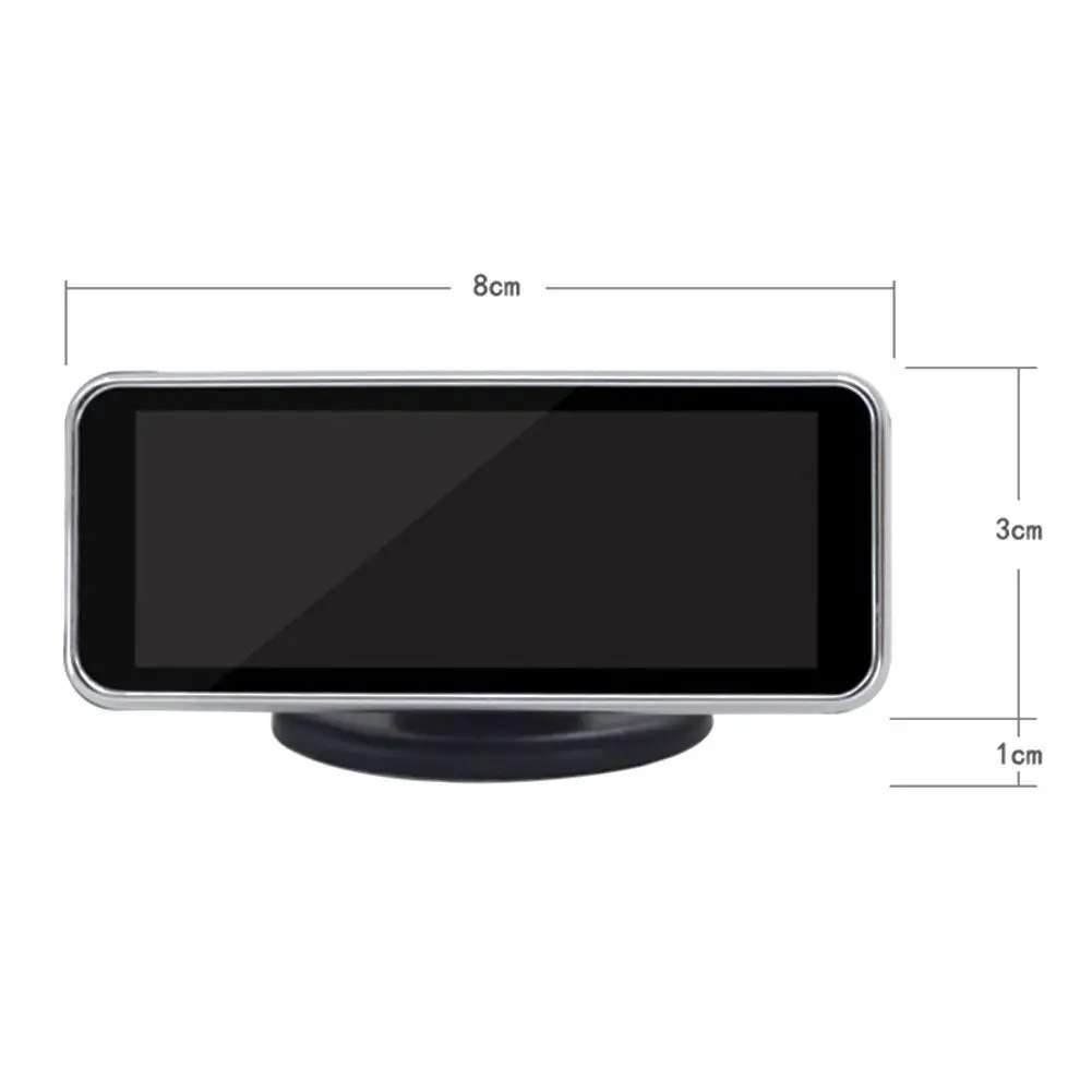 

Car Automobile Parking Sensor Reversing Radar Electronics Auto Detector Backing Assistance Kit Voice Buzzer Parktronic 8 Sensors