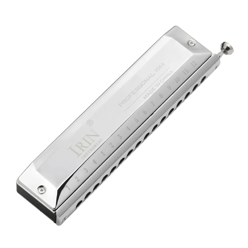 

16 Hole 64 Tones Chromatic Harmonica Mouth Organ Key of C Reed Instrument