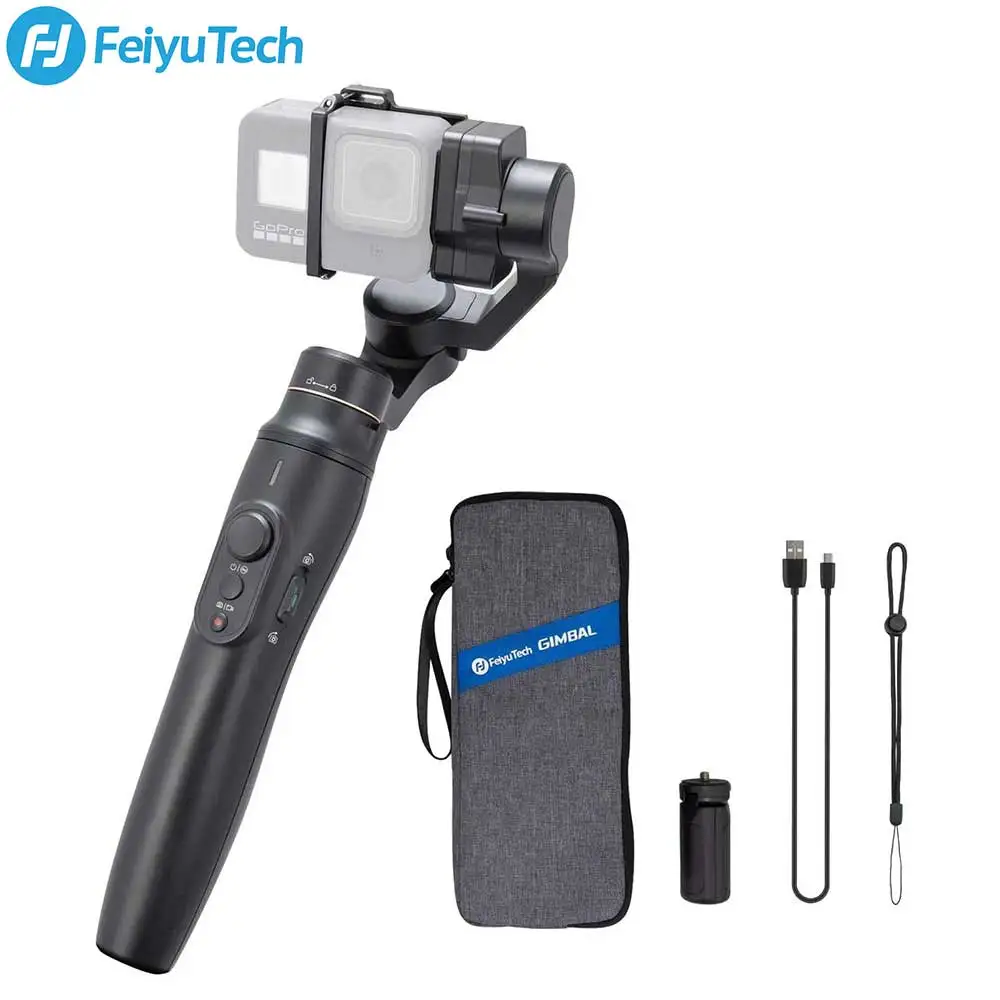 Экшн-камера FeiyuTech Feiyu Vimble 2A Ручной Стабилизатор для смартфона с удлинителем 180 мм