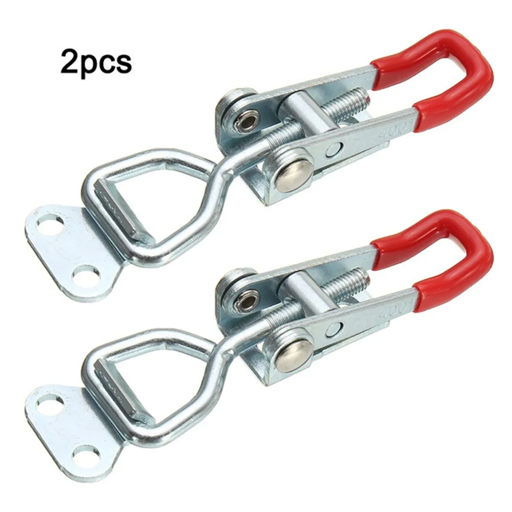 

2Pcs Hand Tool Toggle Clamp MUMR999 Horizontal Door Bolts Type Quick Release Tool Clamps For Jigging Welding Repairing