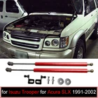Заслонка капота для Isuzu Trooper для Acura SLX SUV 1991-2002, амортизатор капота из углеродного волокна, газовые стойки, амортизирующие опоры