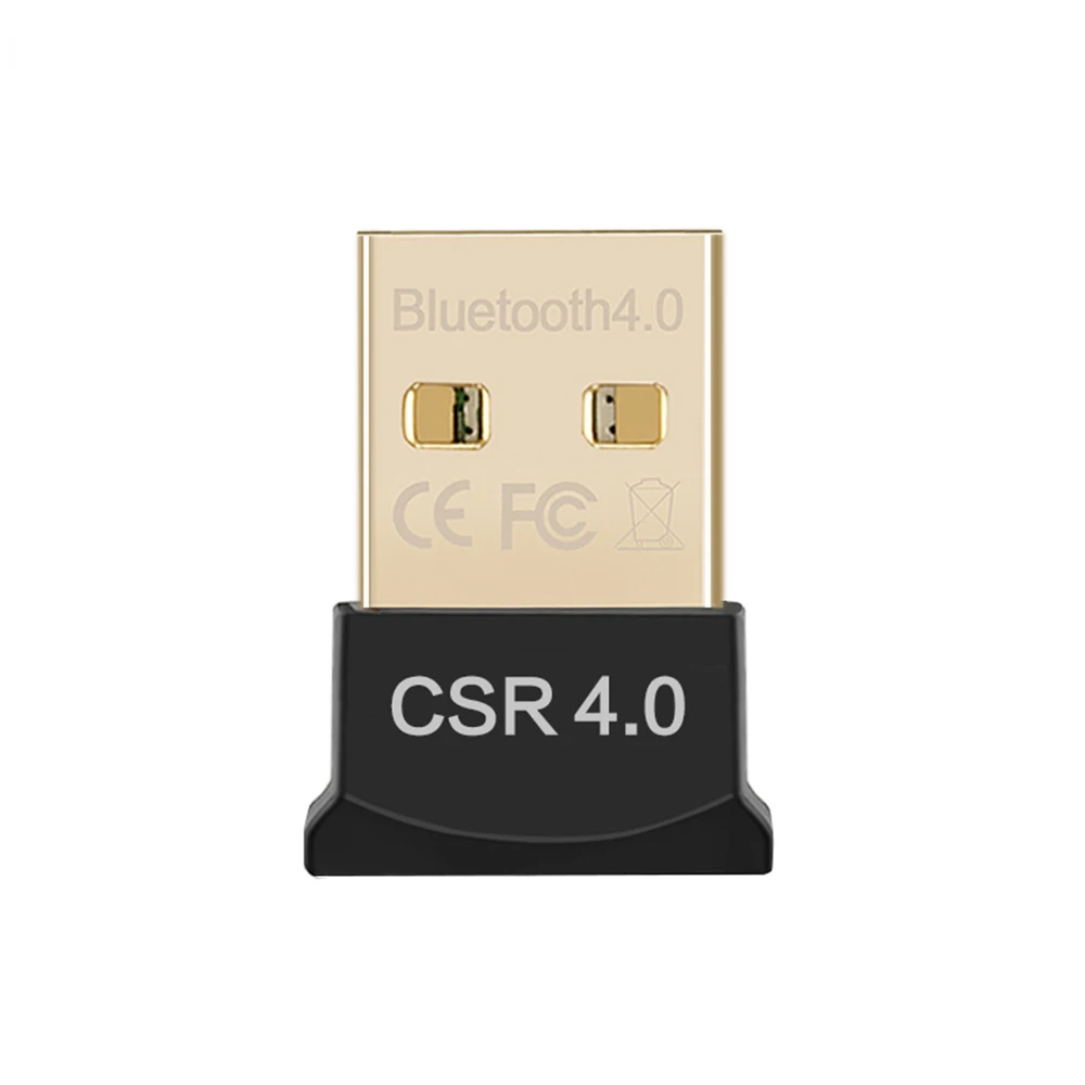 Беспроводной мини USB Bluetooth адаптер CSR V4.0 двухрежимный аудио приемник для