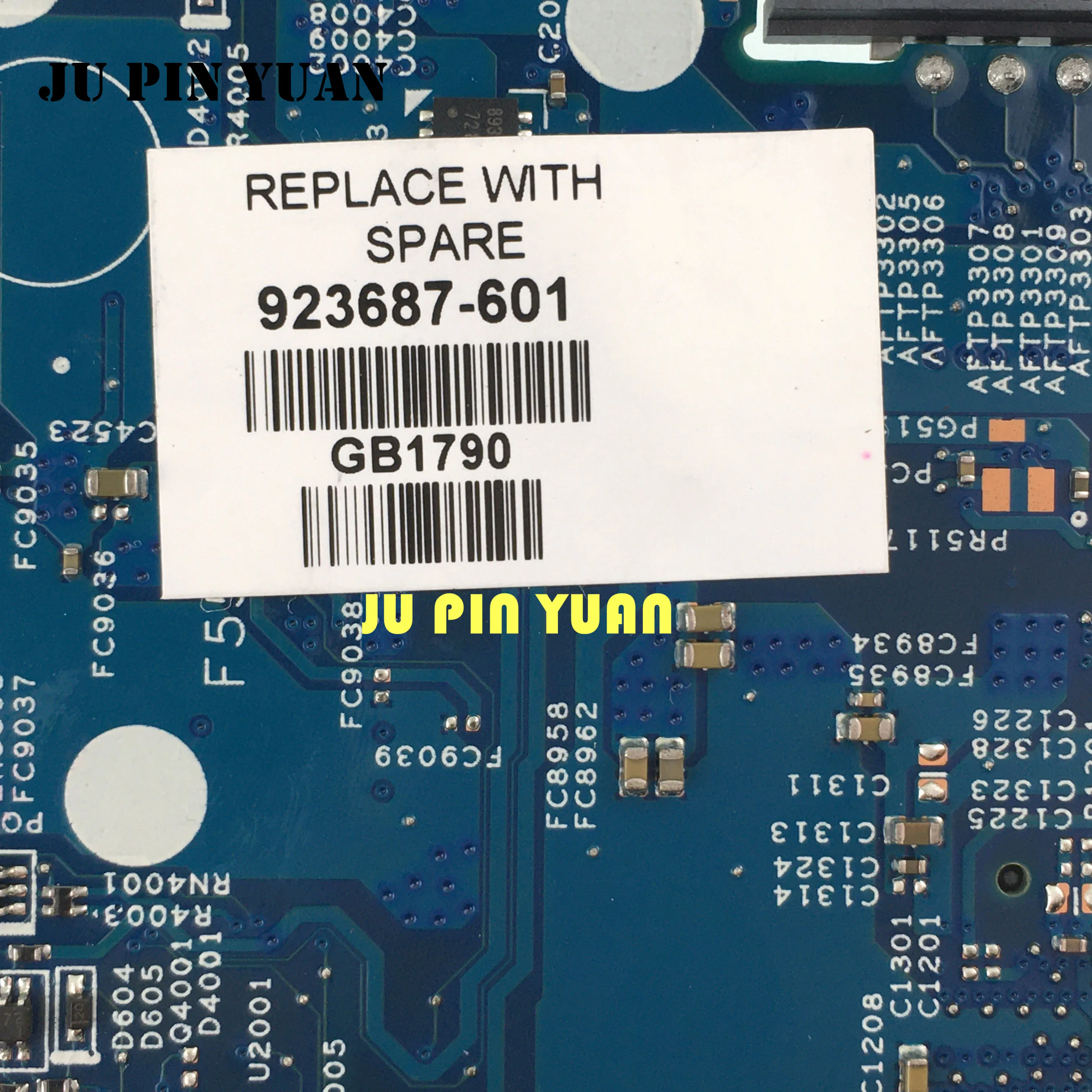Verkaufen FÜR HP X360 14-BA Laptop Motherboard 923687-001 923687-501 923687-601 W/ I5-7200U CPU N16S-GTR-S-A2 GPU 16871-1 DDR4