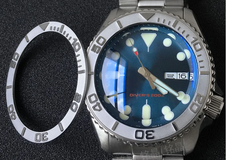 

SKX007 38 мм нержавеющая сталь плоская стальная рамка вставка для 7002 SRPD