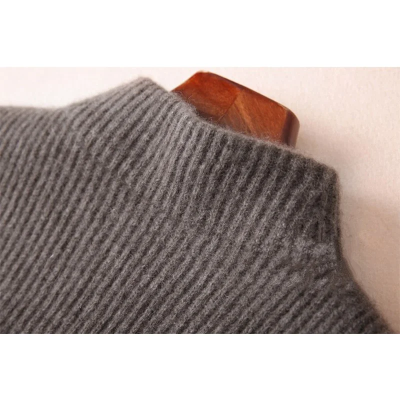 Женское зимнее длинное платье-свитер с v-образным вырезом |