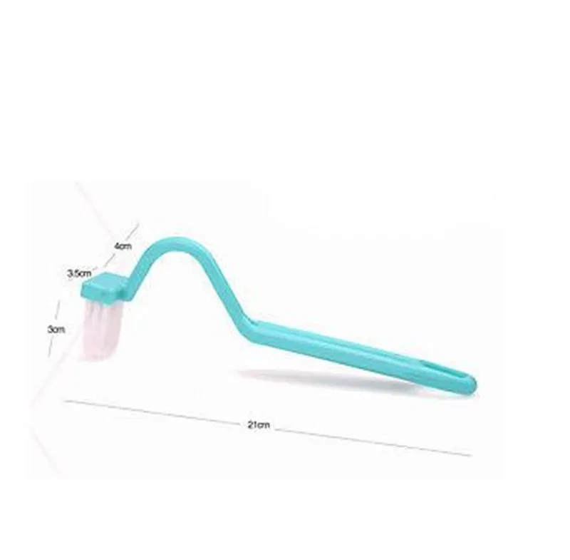 Маленькая Чистящая Щетка для унитаза ванной комнаты угловая оправа очиститель